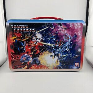 Funko Pop GI Joe vs Transformers American Heroes Collectible Metal Tin Lunch Box